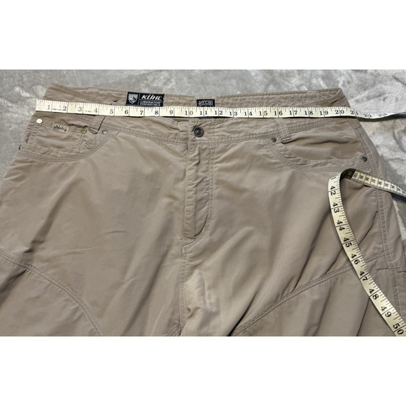 Kuhl Liberator Convertible Pants Mens 40x30 Khaki Stealth Zip Off Hiking Outdoor - Picture 11 of 16